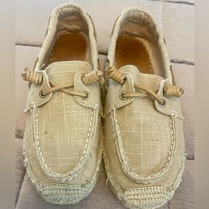 Women’s Sperrys Cloth and Jute Top Siders